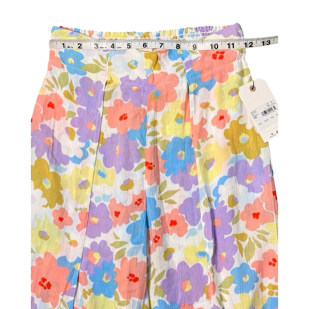 Billabong Split Spirit Floral Wide Leg Pants NWT Small Boho - Picture 10 of 10